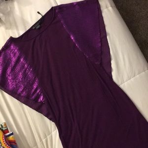 Purple Body Con Armani Exchange